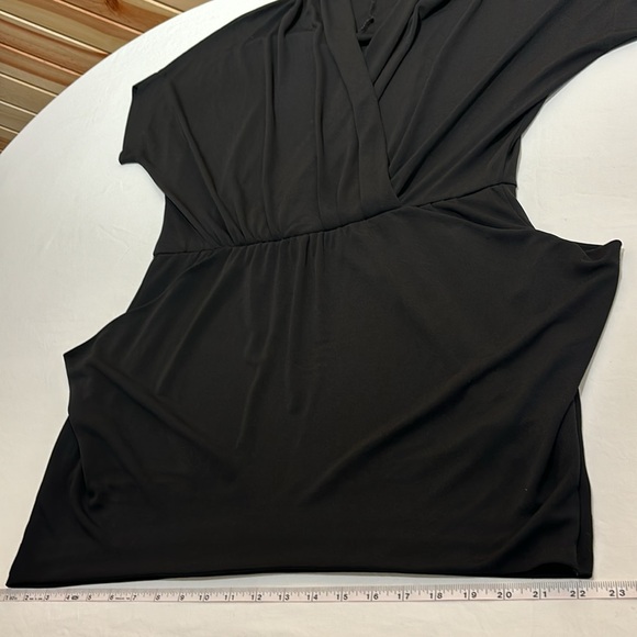 Excellent Black Pullover Kimono Dress Size M - Picture 11 of 14